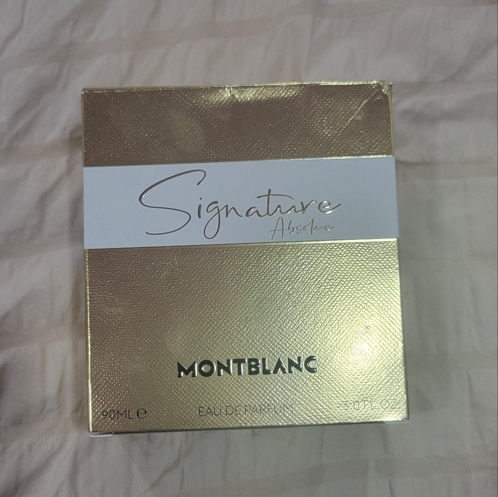 mont blanc perfume